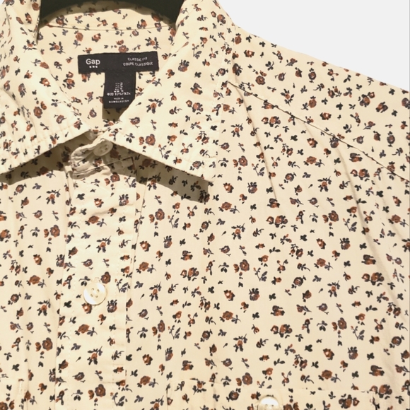 GAP floral button down shirt - Picture 1 of 4